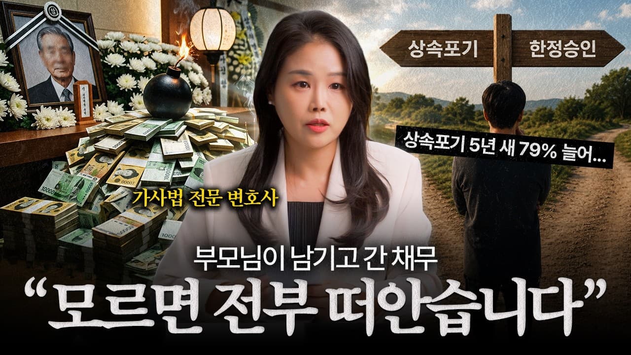 상속포기·한정승인, 부모님 빚 물려받고 싶지 않다면 이렇게 하세요｜법무법인YK 박경연 변호사