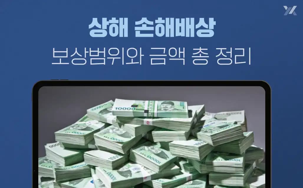 상해 손해배상: ‘이것’ 모르면 손해볼 수 있습니다! (보상범위와 금액 총 정리)