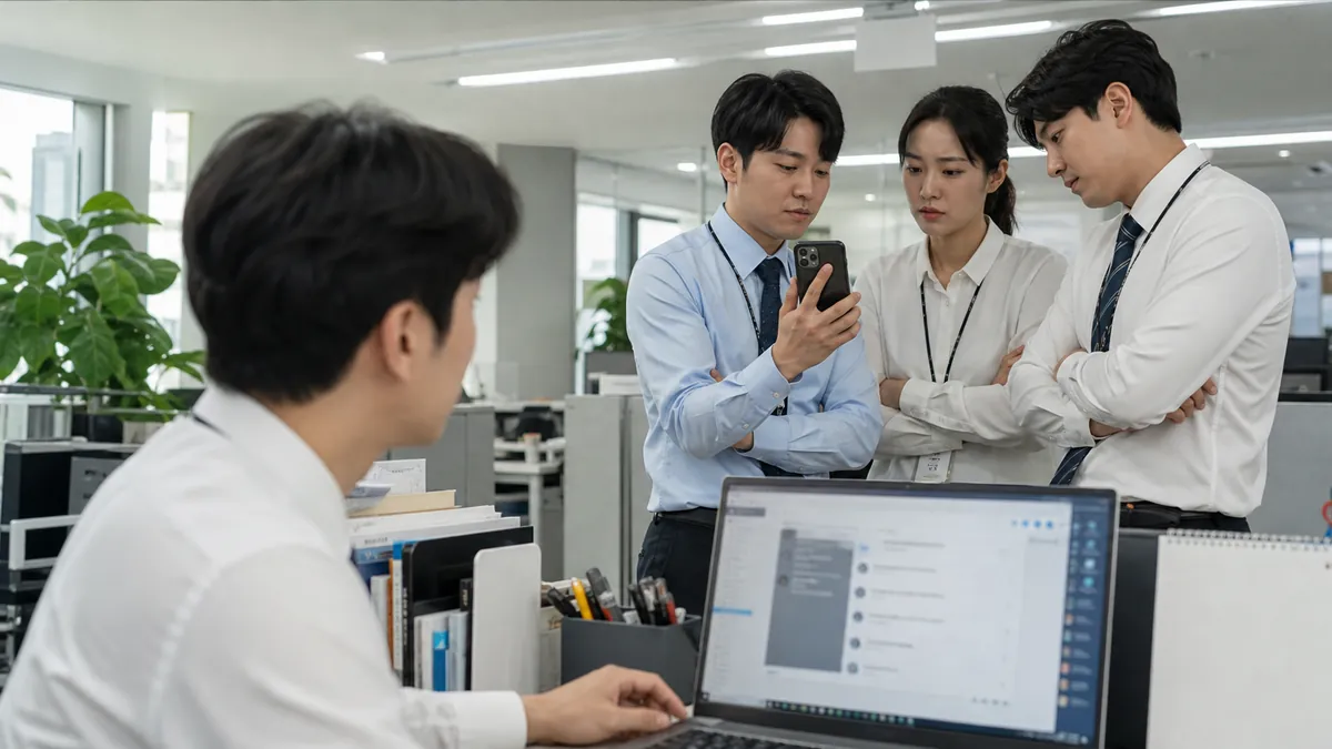 직장 내 사적 메신저 대화 무단 촬영·공유에 따른 손해배상 청구