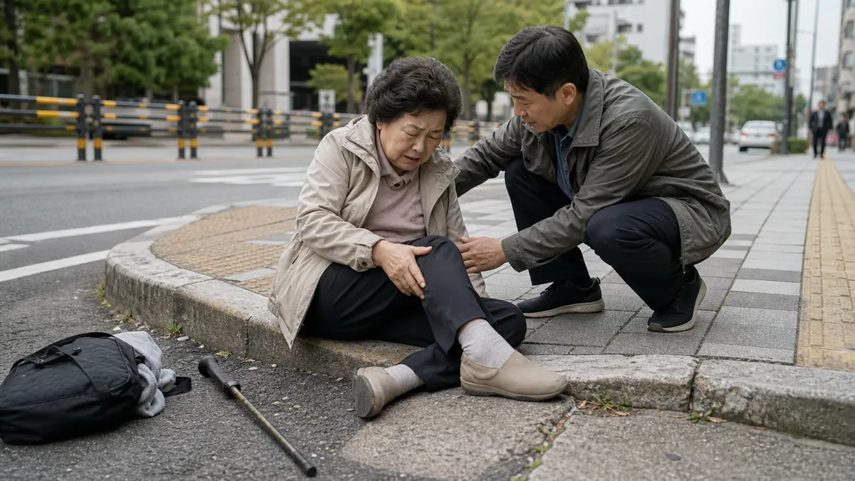 인도 경계석 관리 하자로 골절을 입은 의뢰인의 국가배상청구 대응