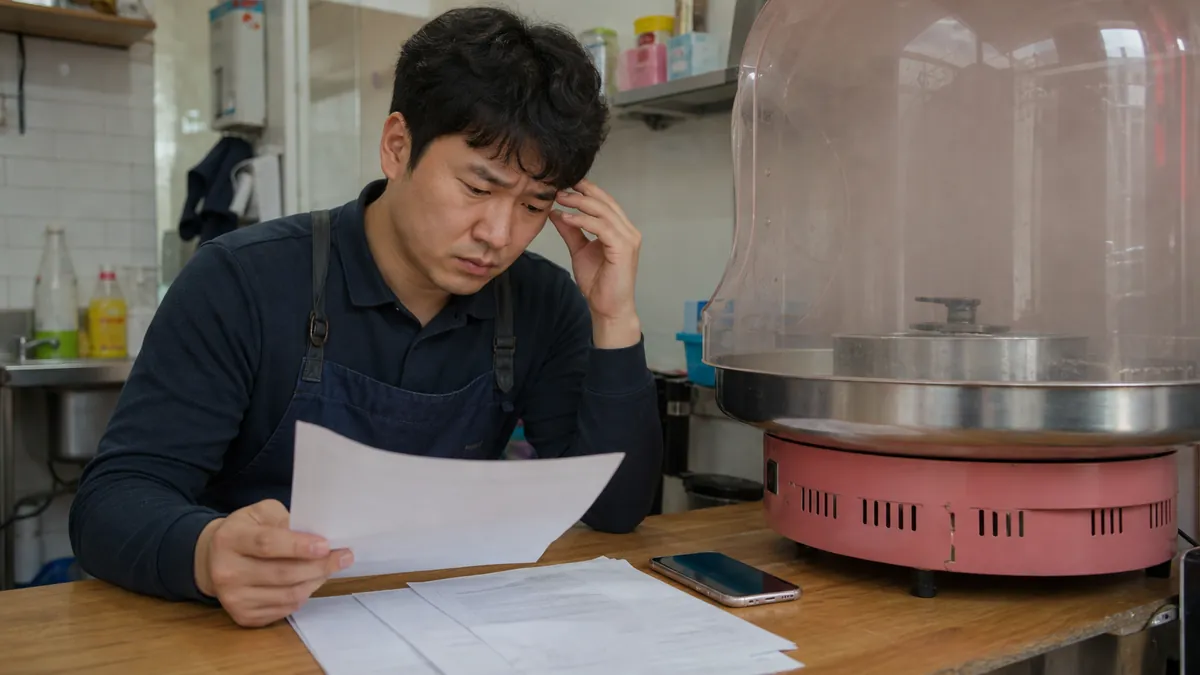 솜사탕 기계 렌탈료 미납과 계약 해지 입증 부족에 따른 위약금청구 대응