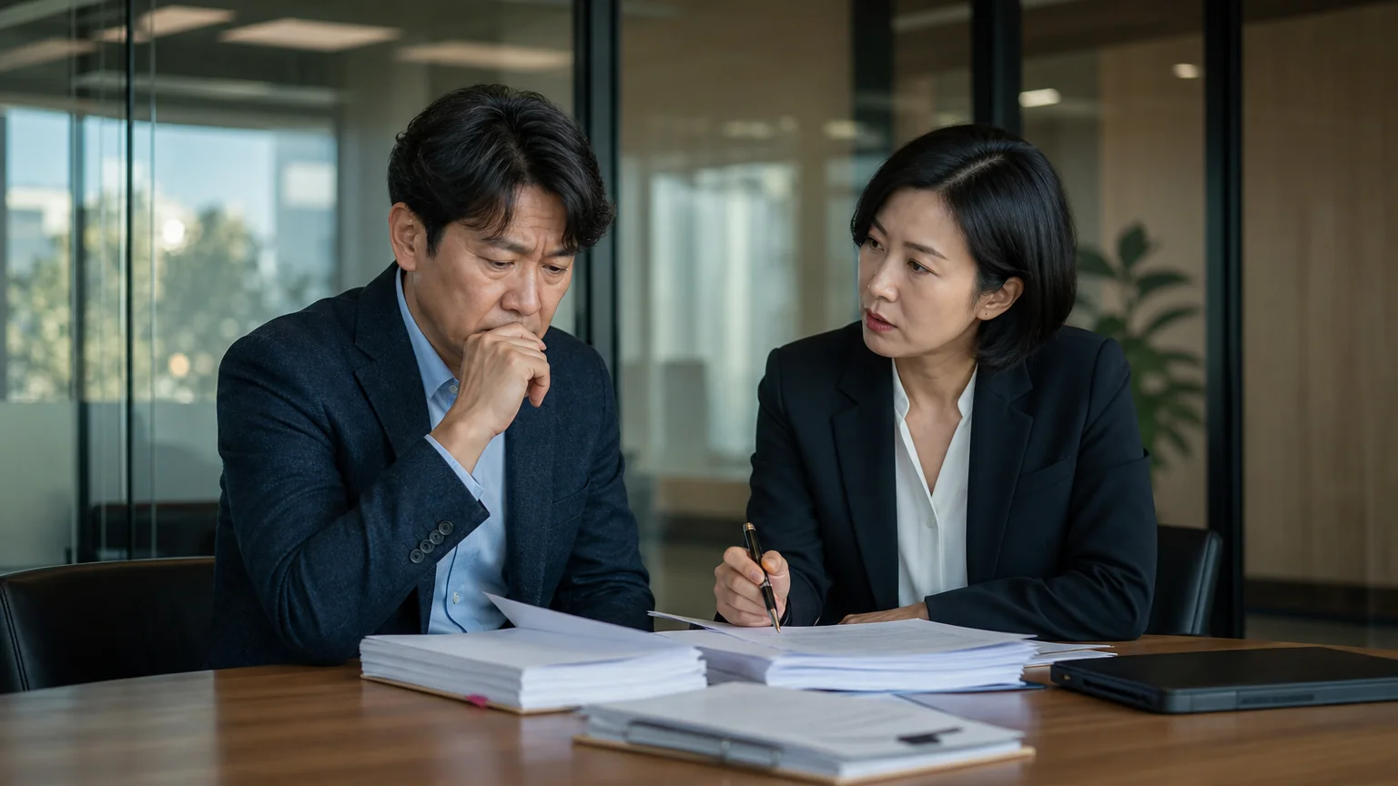 직장 징계 사건 경위