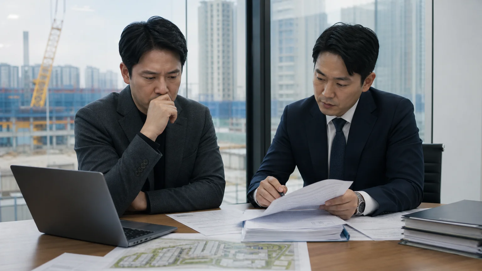 입주자모집공고 승인처분 취소소송 제기 경위