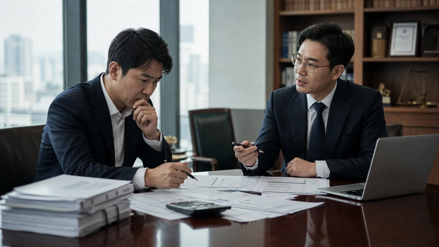 손해배상 청구를 받은 경위
