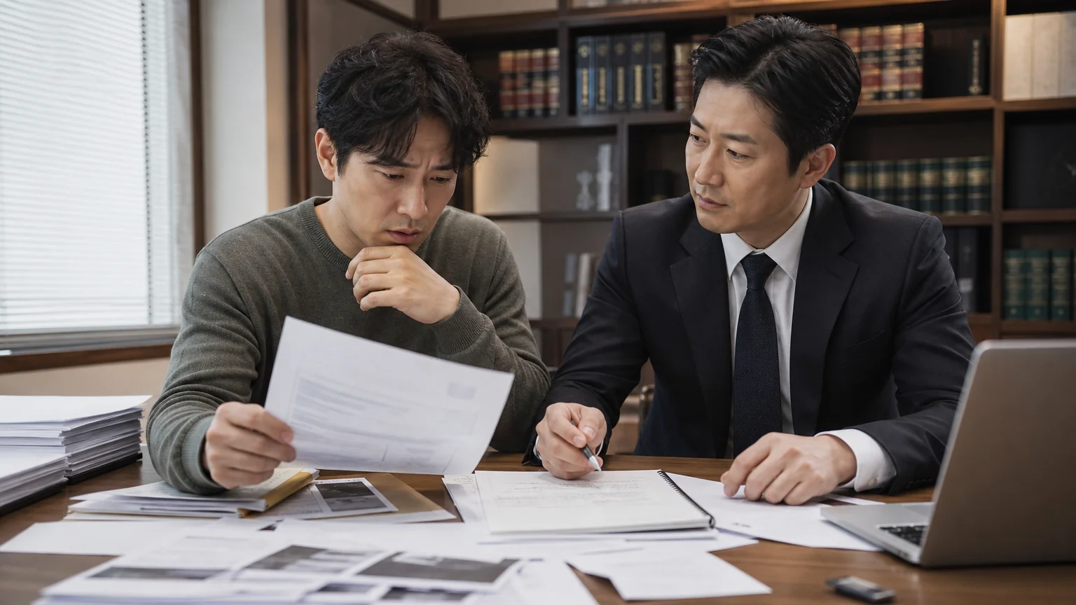 책임을 부인한 상대방을 상대로 제기한 민사소송