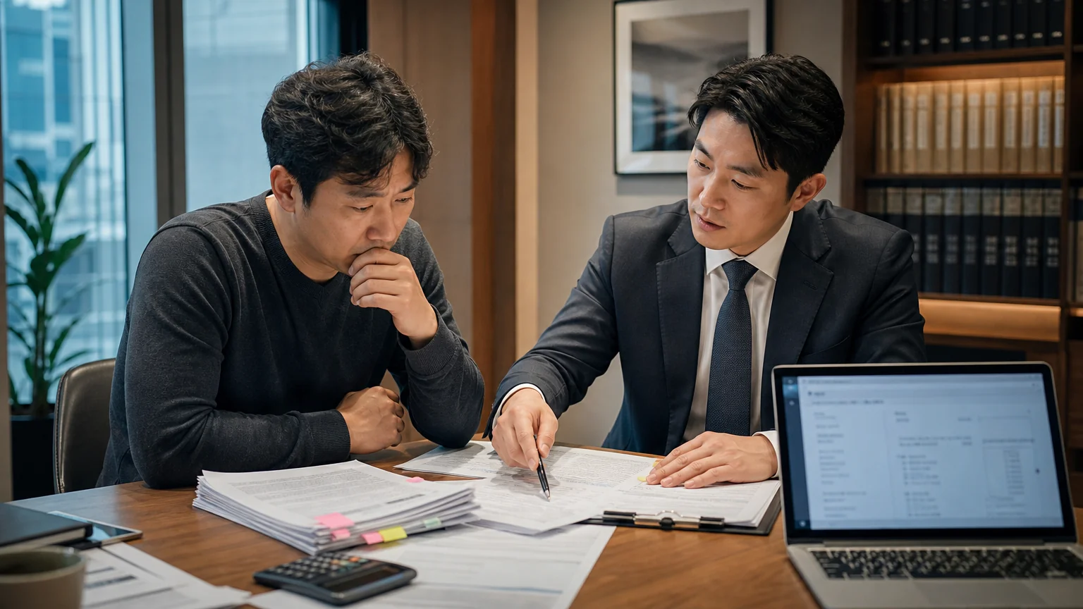 양수금 청구와 상대방의 불명확한 다툼