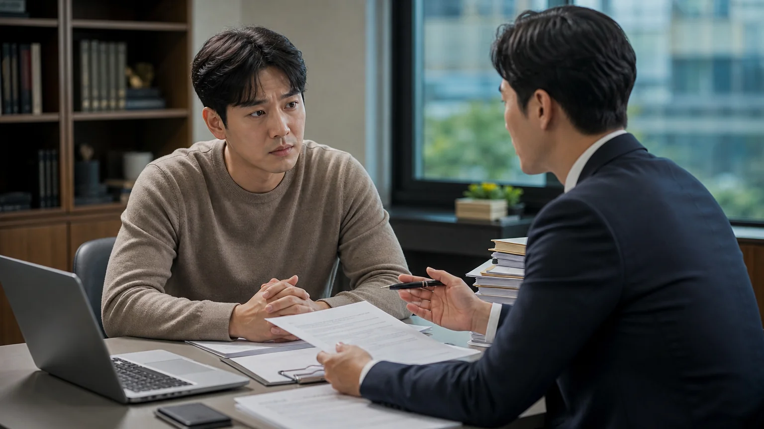 약정 불이행으로 제기한 민사청구