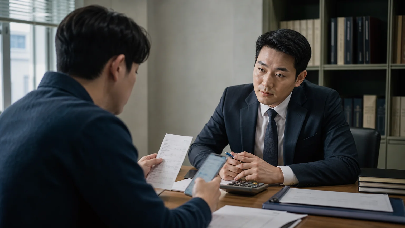 개인회생 중인 상대방에게 대여금을 청구한 경위
