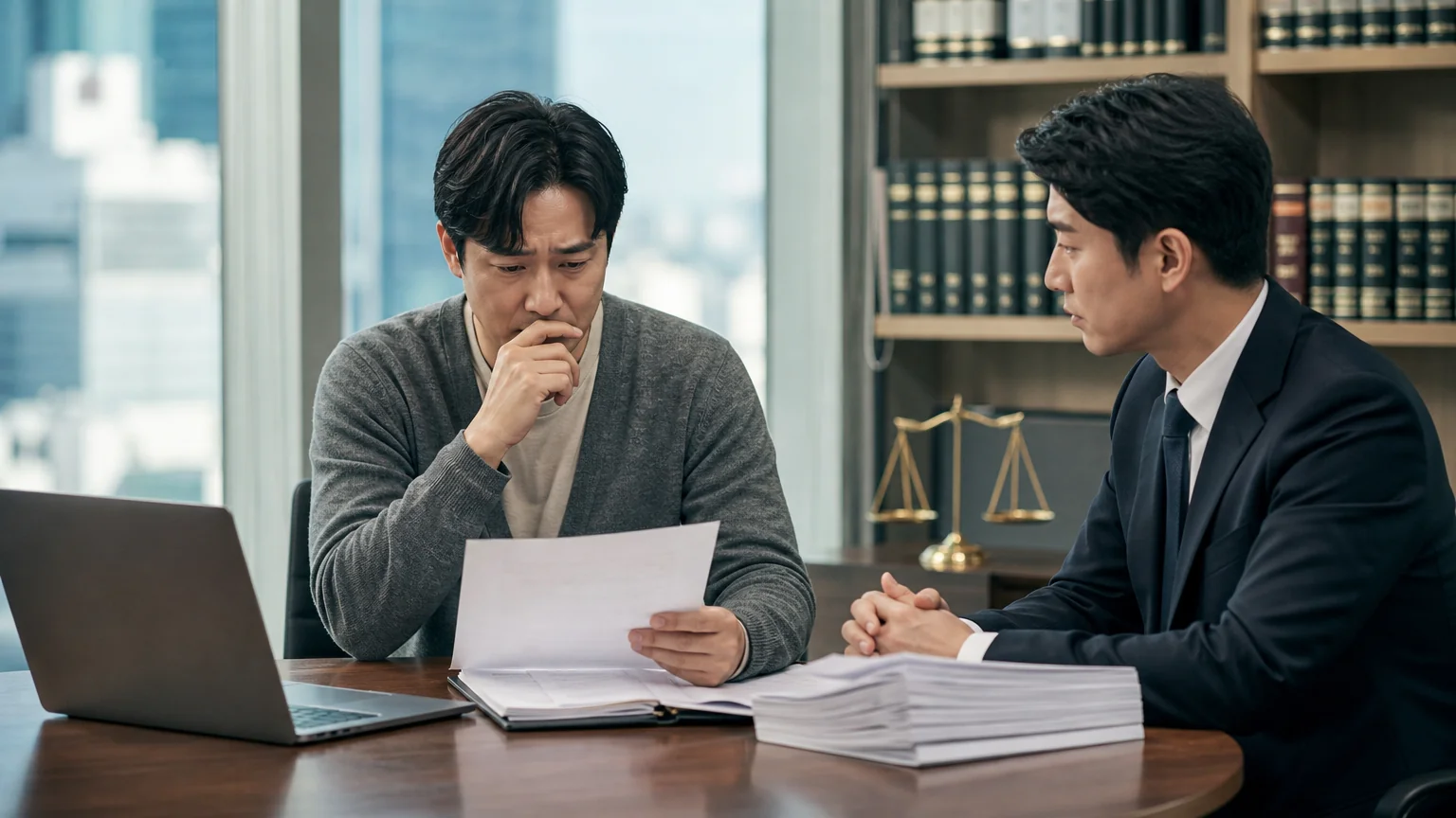 손해배상 청구 항소에 대응한 경위