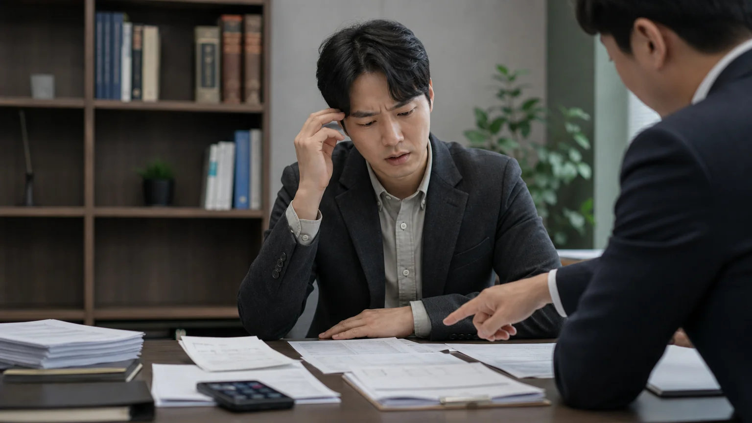 대여금 청구 소송을 당한 경위