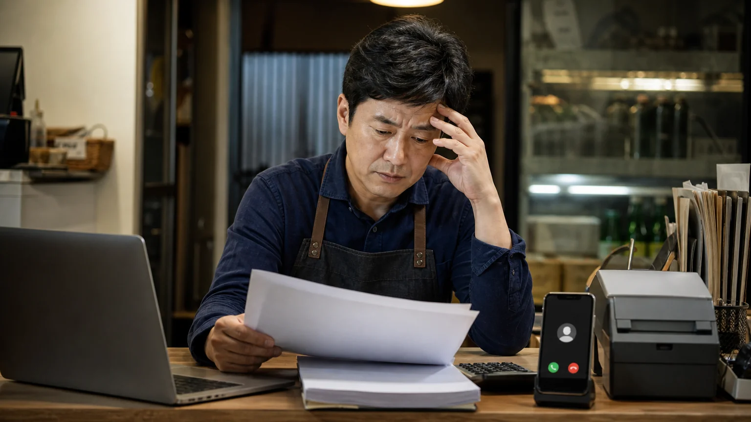 손해배상청구 소송을 당한 자영업자