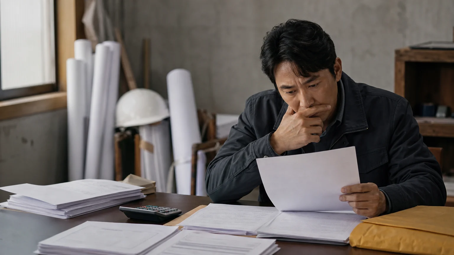 공사대금 청구 소송을 당한 경위
