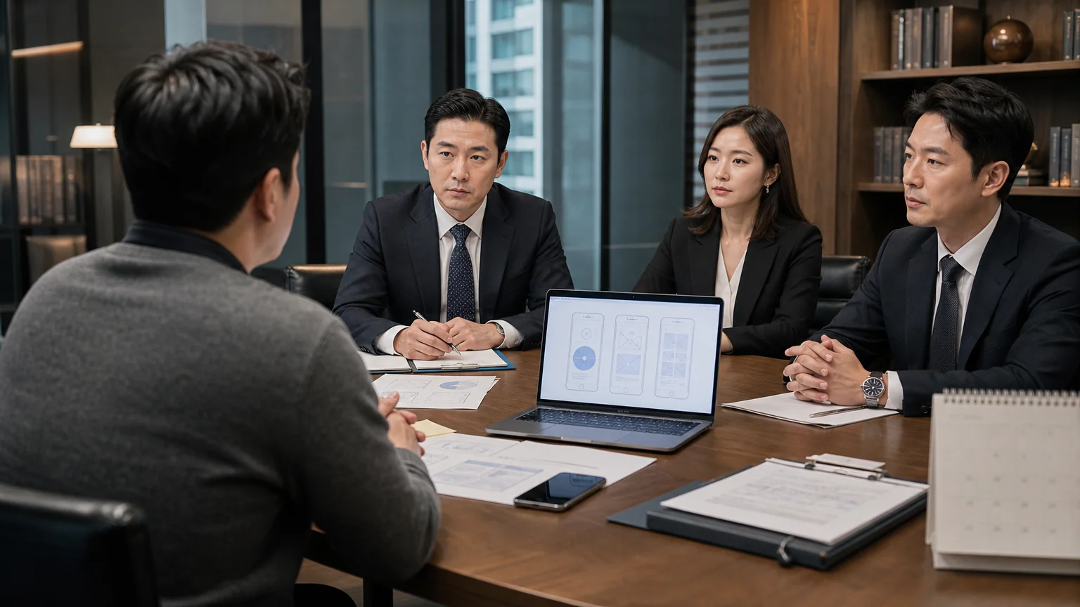 앱 개발 지연으로 계약금 반환을 구하게 된 경위