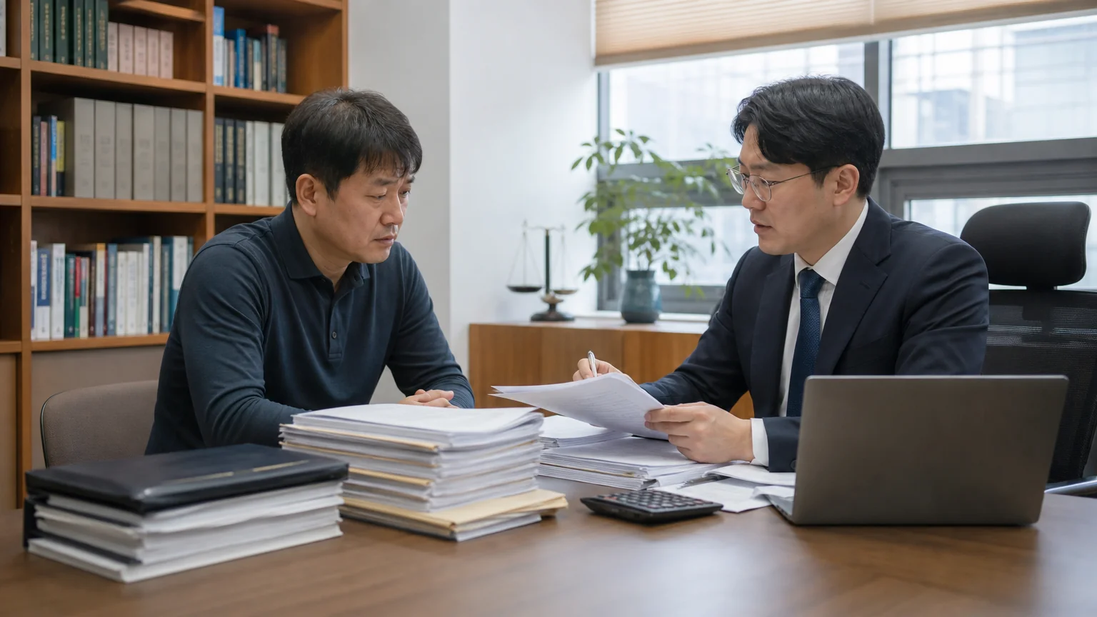 손해배상 공동청구를 받은 경위