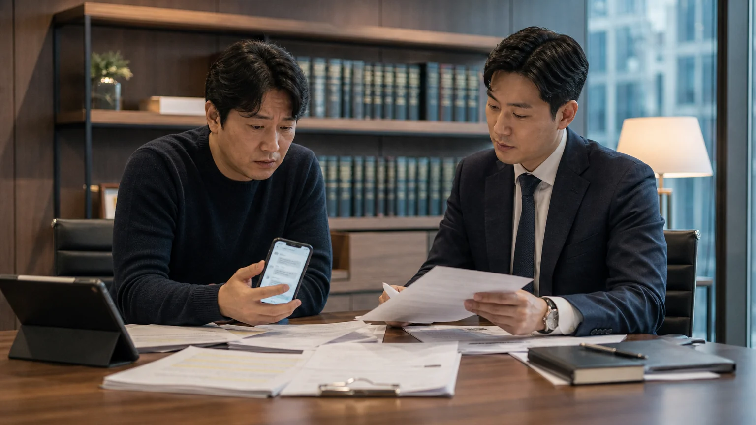 약정금 청구와 항소 제기 경위