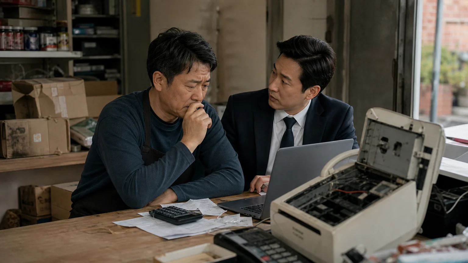 사업 운영 중 발생한 재산상 손해