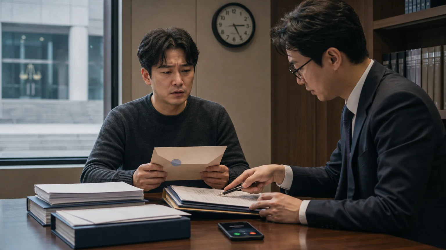 감치 결정에 즉시항고를 제기한 경위