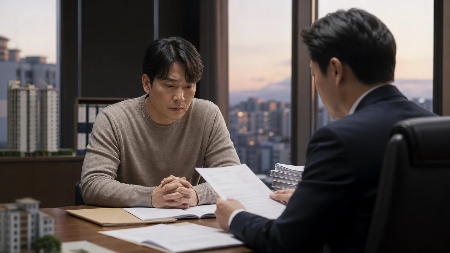 매매대금 지급과 소유권이전등기 분쟁의 경위