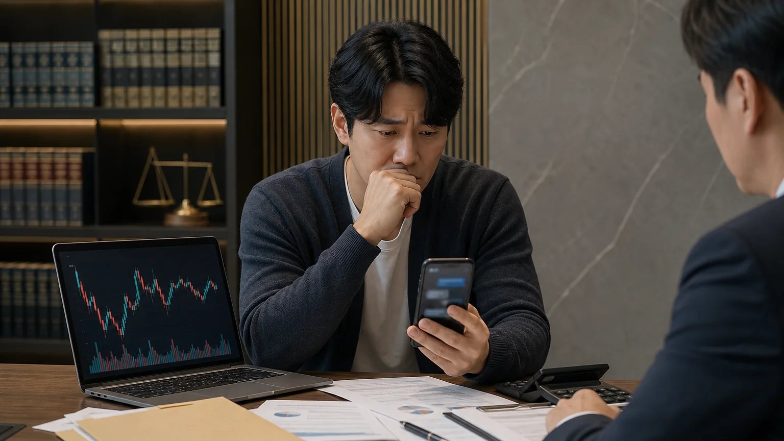 가상화폐 투자금 반환청구를 받은 경위