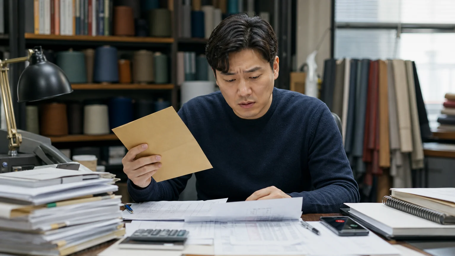 회사 거래 물품대금 청구와 예금채권 압류 통지