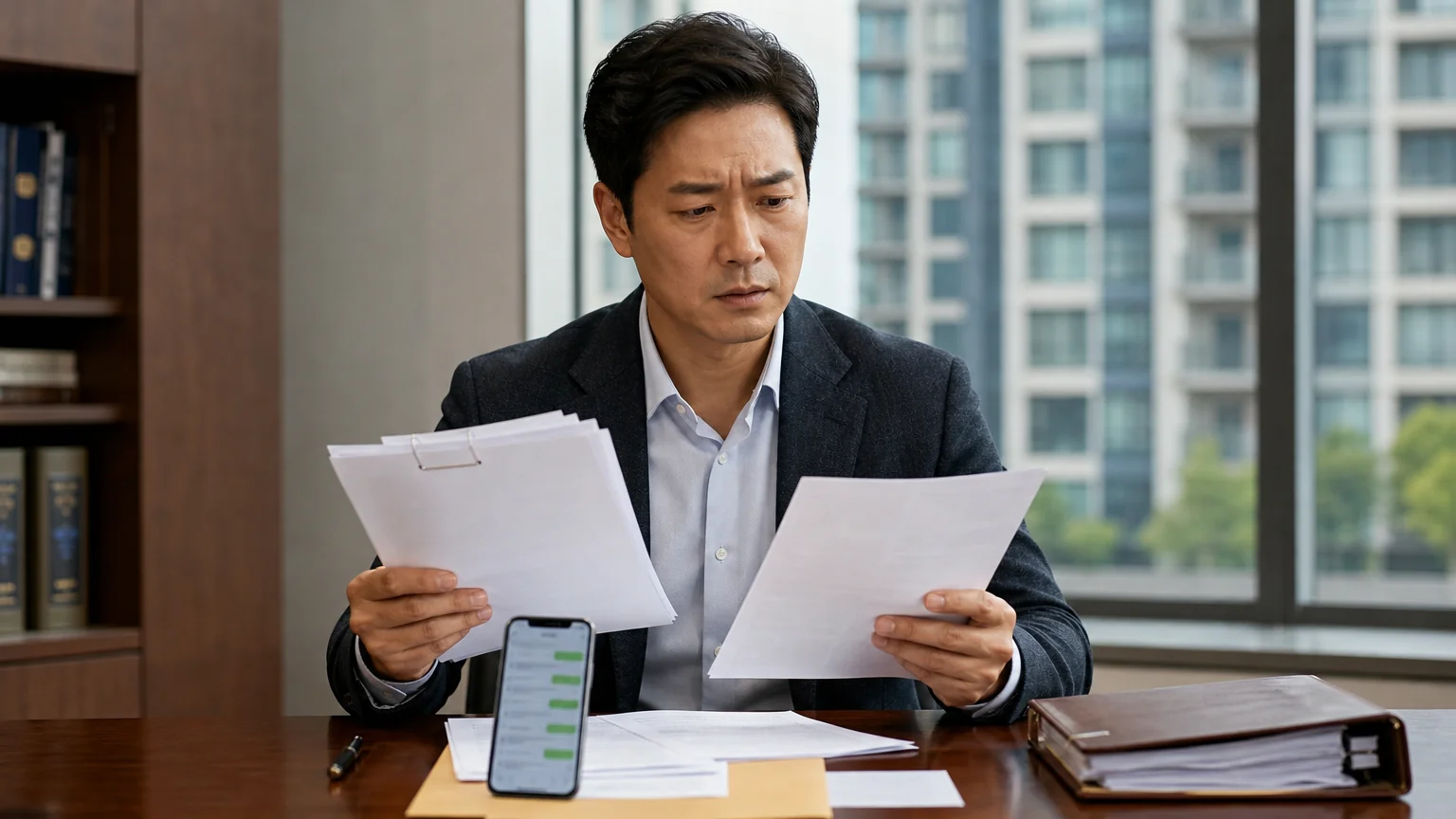 부동산 매매계약 잔금 미지급으로 해제를 구한 경위