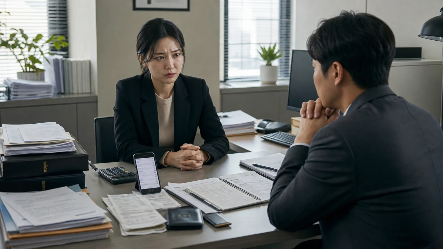 매매대금 청구를 받은 피고의 상황