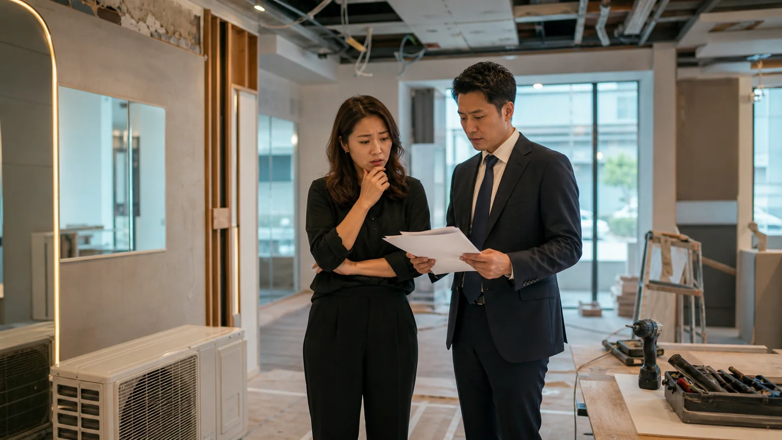 인테리어공사 손해배상 청구를 받은 경위