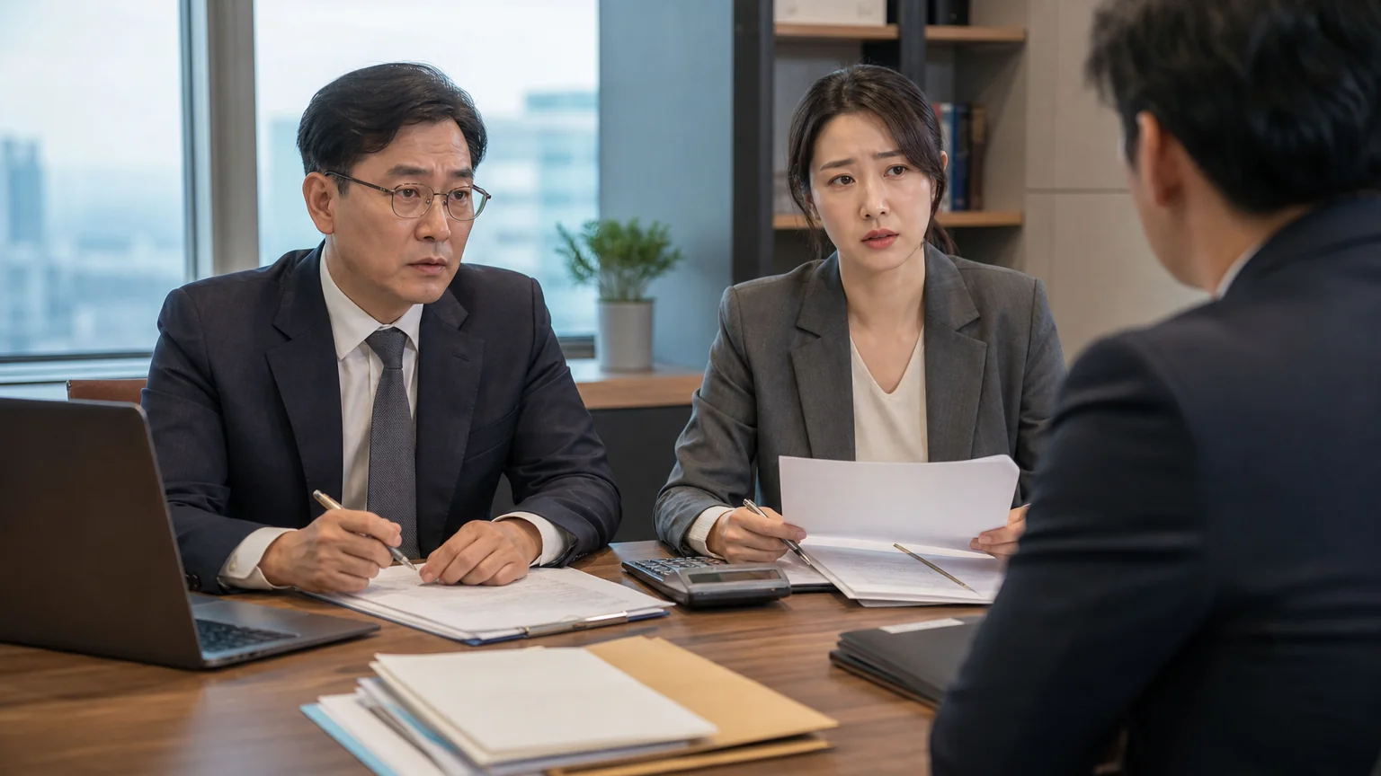 약정금 청구를 받은 피고 회사의 대응 경위