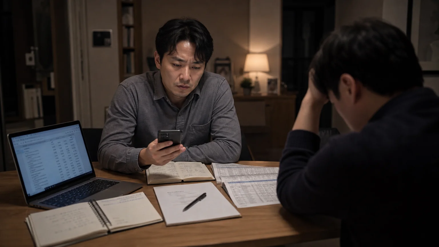 반복된 금전 대여 후 미지급금이 남은 경위