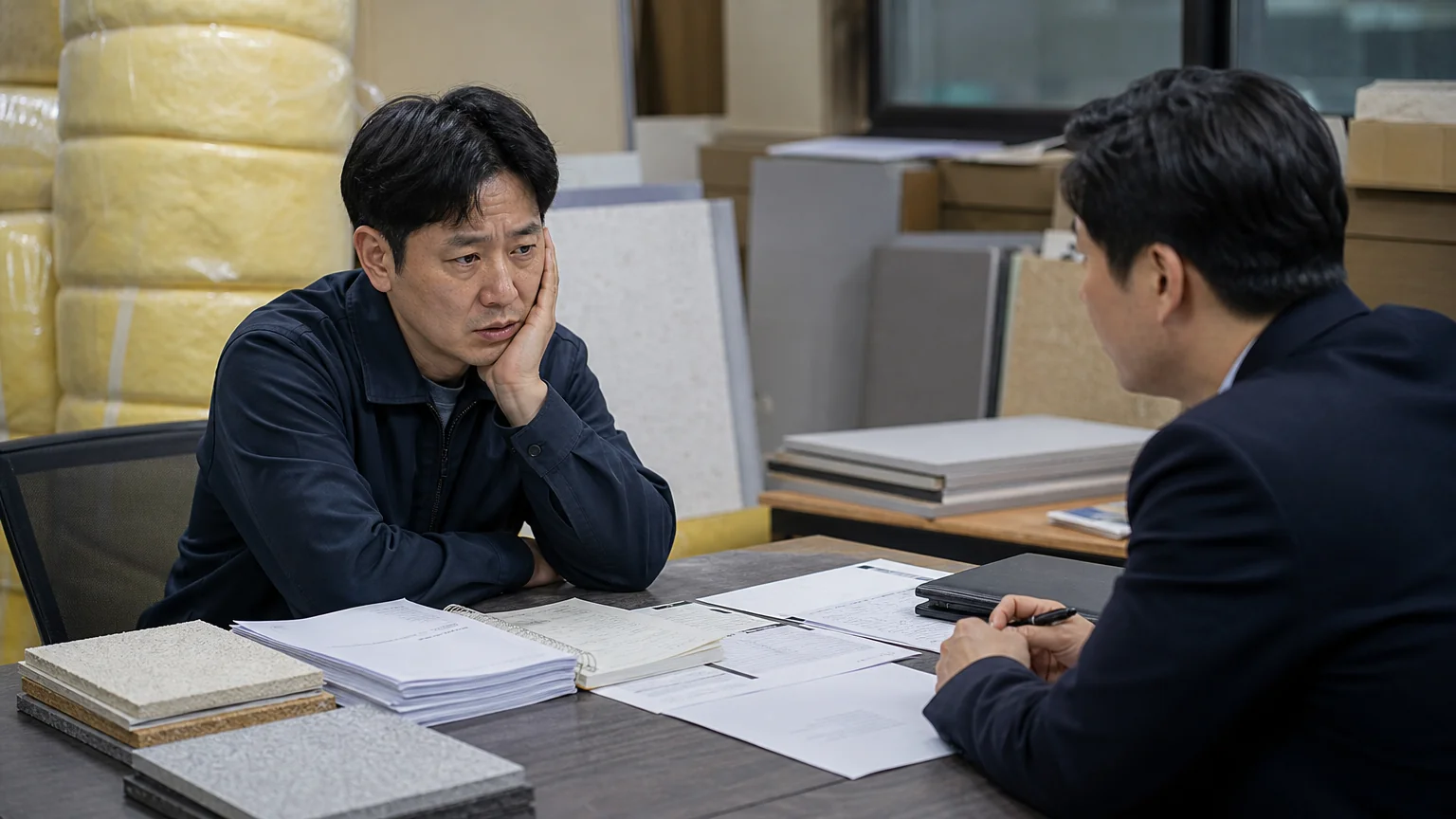 단열재 물품대금 미지급과 연대보증 책임