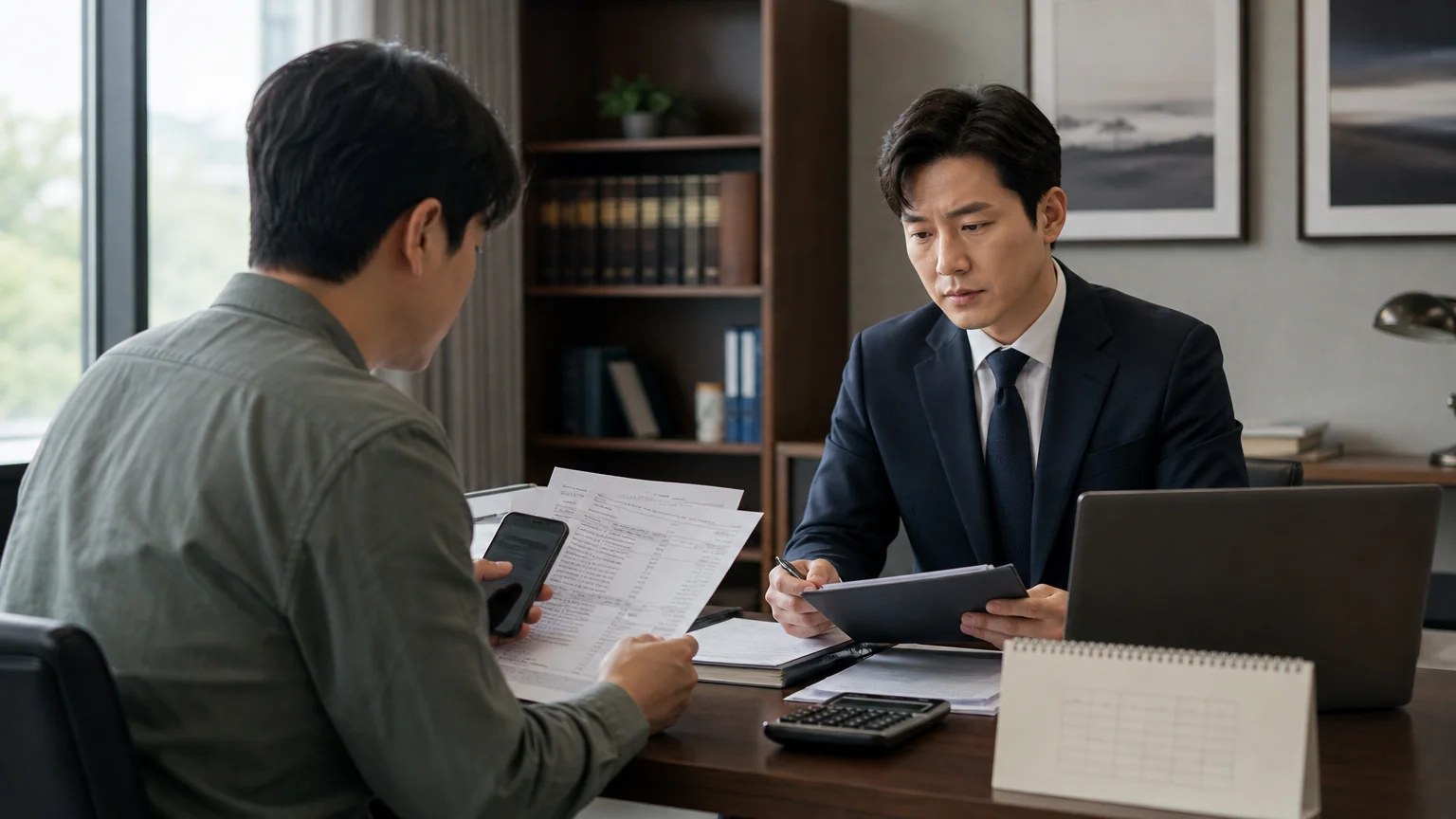 대여금 반환을 청구하게 된 경위