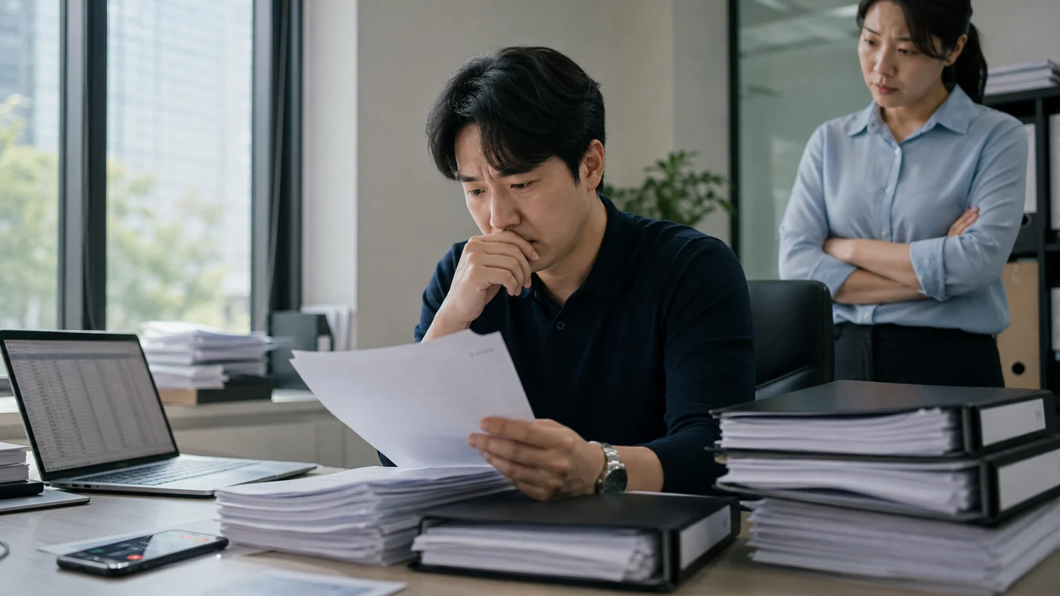 통신 회선 허위 개통 관련 사용료 청구 경위