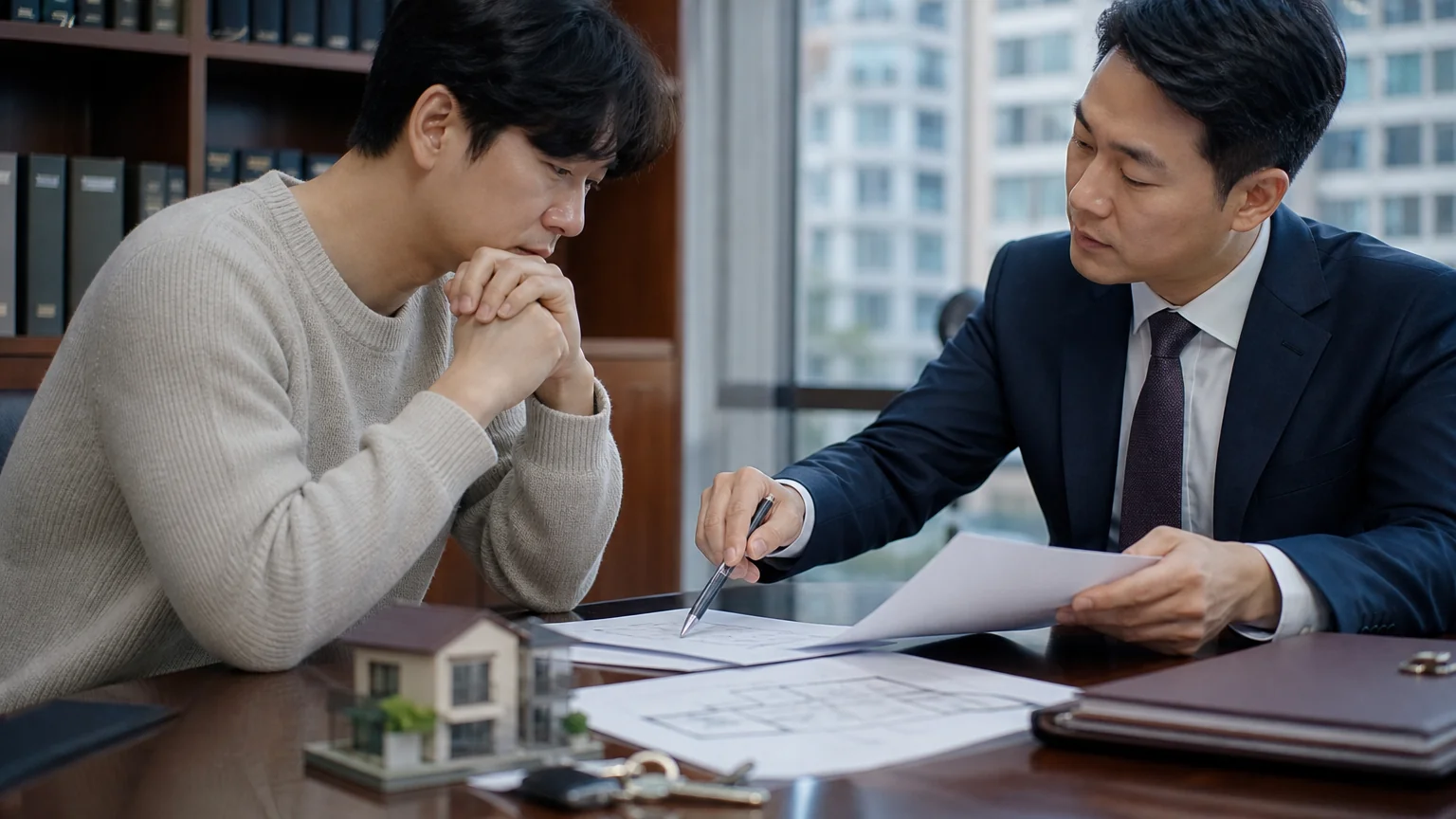 재산분할청구권 확보를 위해 부동산가압류가 필요했던 상황
