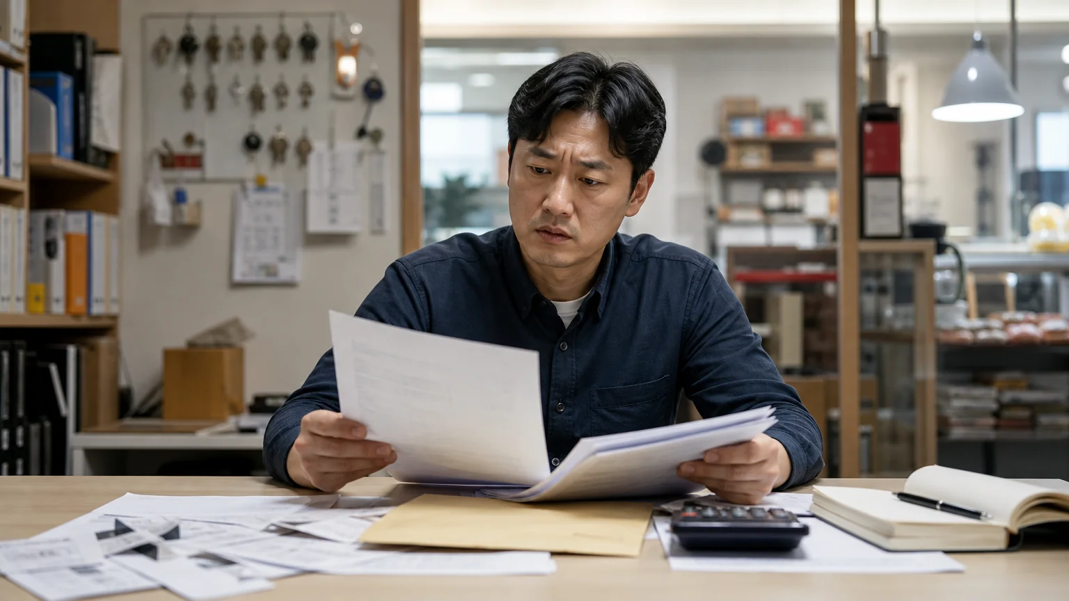 동업 탈퇴 후 정산금 청구를 받은 경위
