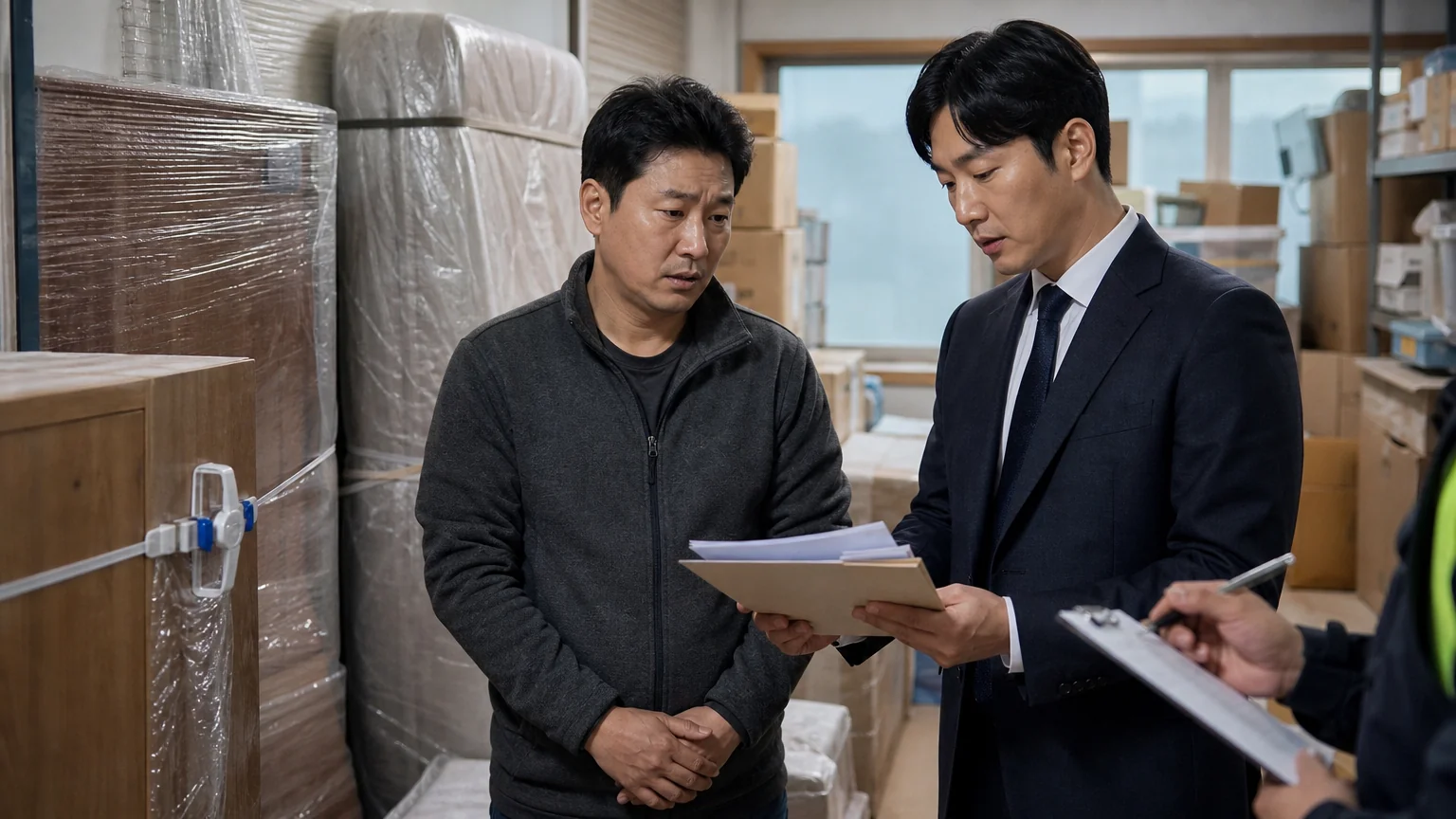 동산 강제집행정지가 필요했던 경위